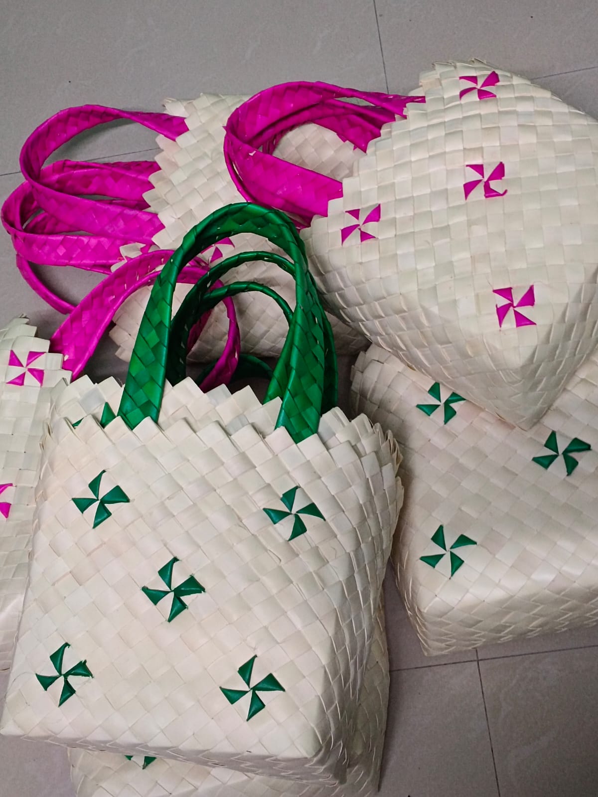 Palm Leaf Basket